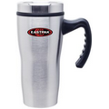 16 Oz. Stealth Stainless Steel Mug w/Plastic Liner